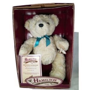 Dakin Hanilton 1997 Limited Edition 16" Vintage Bear Jointed Plush COA‎ RARE HTF